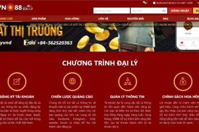 Hướng dẫn chi tiết đăng ký làm đại lý VN88